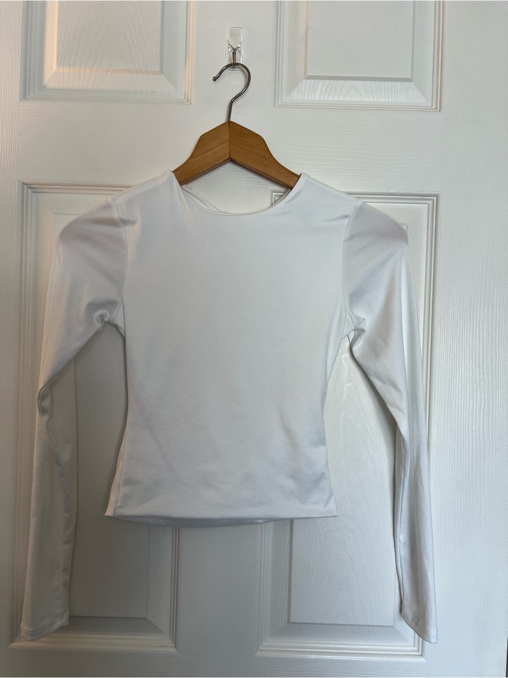 Windsor White Long Sleeve Top